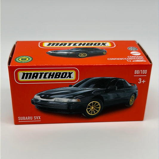 Matchbox Power Grabs - #88/100 - Black Subaru SVX