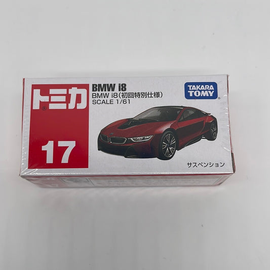 Tomica (Takara Tomy) - 2018 Standard - #17 - BMW i8 - Red