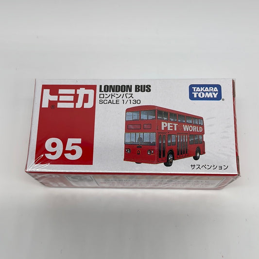 Tomica (Takara Tomy) - Standard - #95 - London Bus - Red