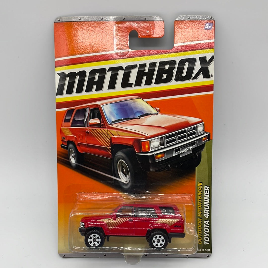 Matchbox - 2011 Mainline - Toyota 4Runner - Red - # 74/100