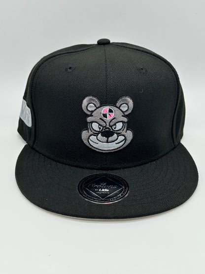 NVRLand Drip - Black “Murdered Out” Crash Test Gummy Chase Hat