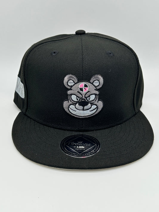 NVRLand Drip - Black “Murdered Out” Crash Test Gummy Chase Hat