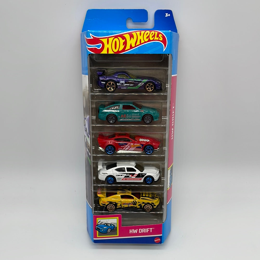 Hot Wheels 5 Pack - 2023 HW Drift