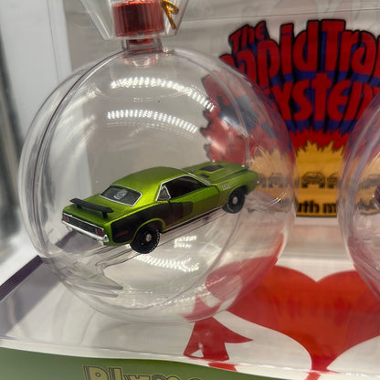 M2 Machines - 2022 Christmas Ornaments 2 Pack - Plymouth Barracuda