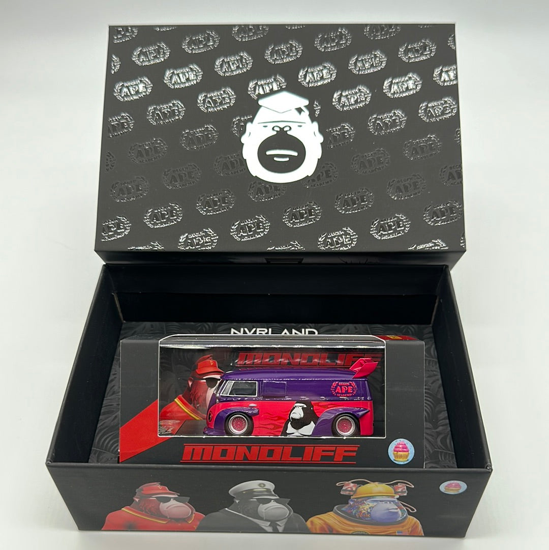 NVRLand Collectibles - Degen Ape Academy Release Car - Monoliff Drift Bus