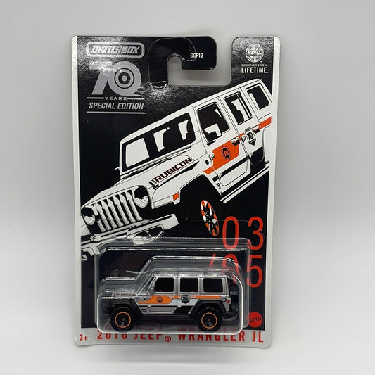 Matchbox - 2023 70 Years Special Edition - 2018 Jeep Wrangler JL - # 03/05