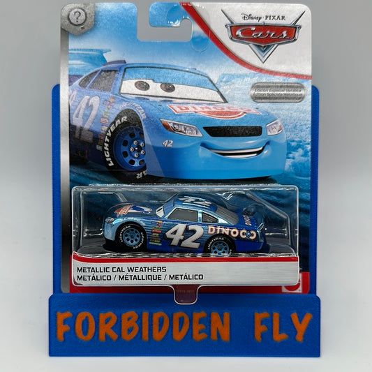 Disney Pixar Cars Movie - Special Metallic Edition - Metallic Cal Weathers