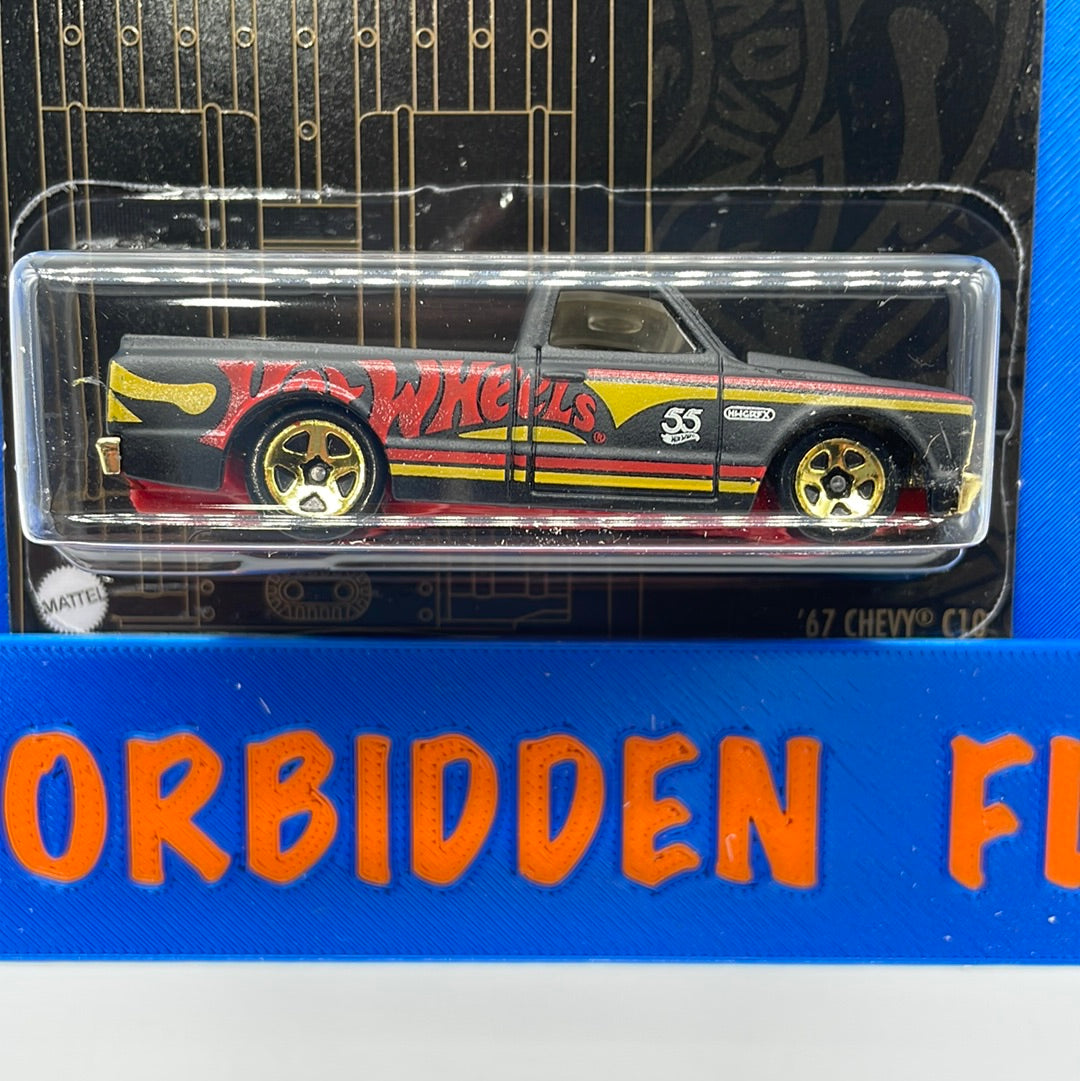 Hot Wheels Mainline - 2023 55th Anniversary - Wave 2 - Black & Gold ‘67 Chevy C-10