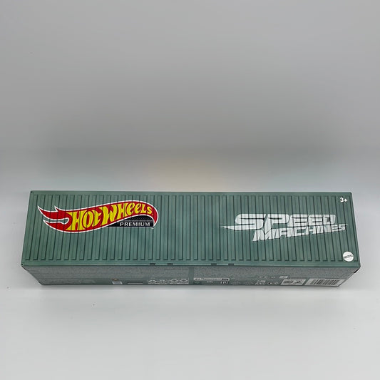 Hot Wheels Car Culture Shipping Cargo Container - Speed Machines Premium Boxed Set Of 5