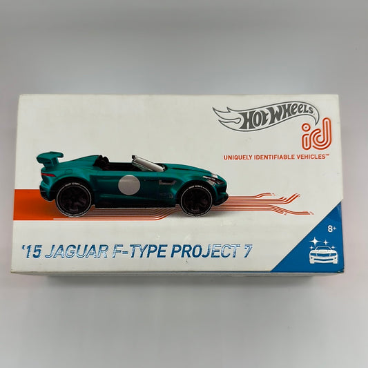 Hot Wheels Boxed Series 1 ID Car - Factory Fresh - ‘15 Jaguar F-Type Project 7