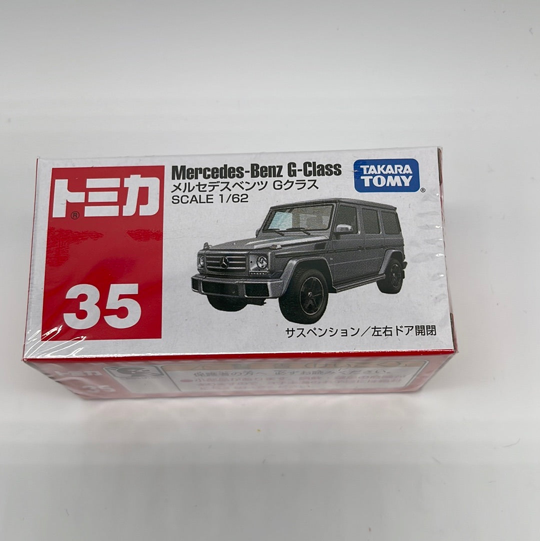 Tomica (Takara Tomy) - 2018 Standard - # 35 - Mercedes-Benz G-Class - Silver