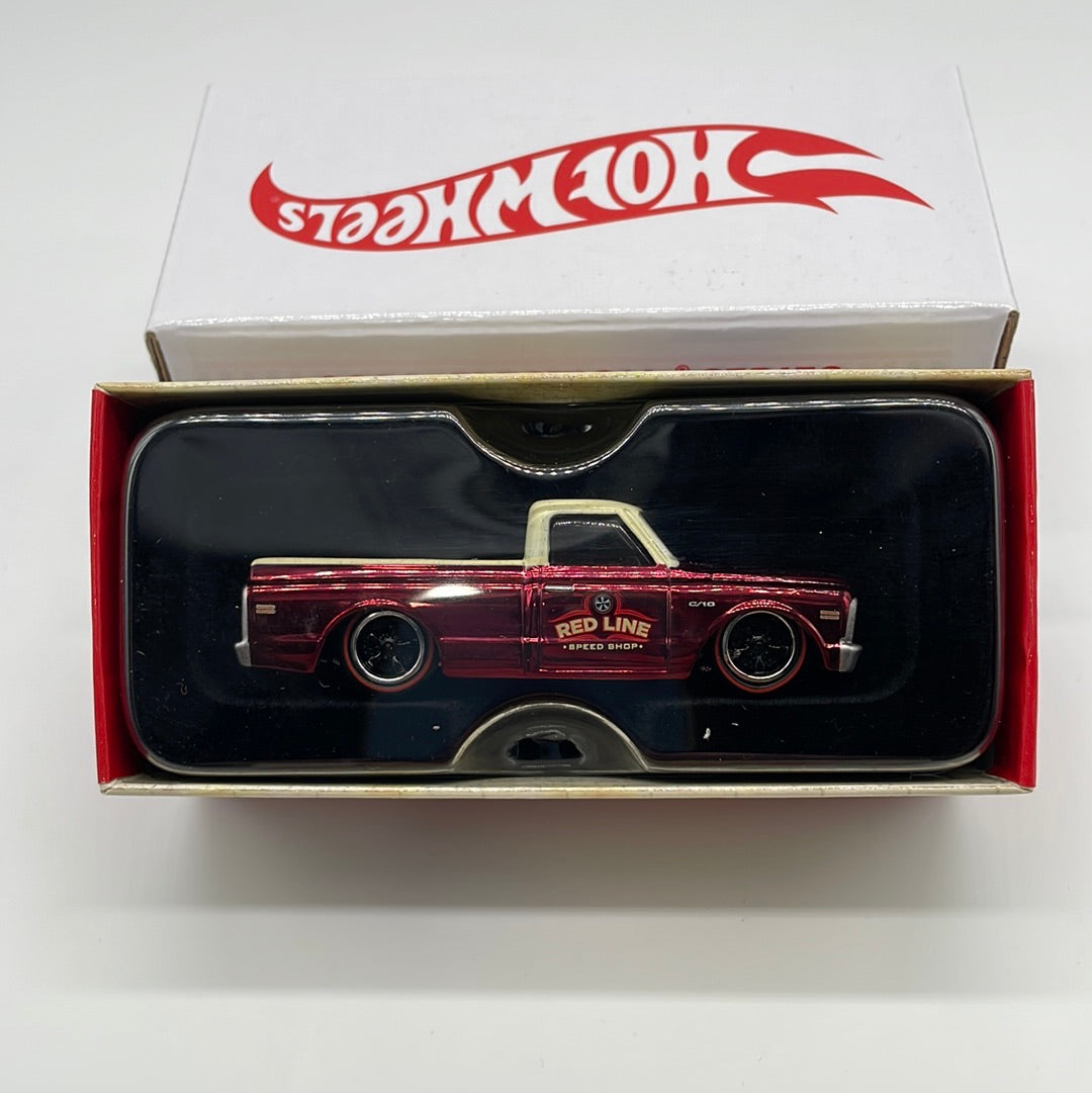 Hot Wheels RLC Red Line Club - 2021 Selections Series - 1969 Chevy C-10 - Red