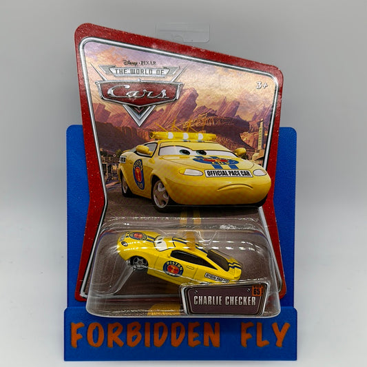 Disney Pixar Cars Movie - World of Cars - Charlie Checker