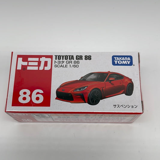 Tomica (Takara Tomy) - Standard - #86 - Toyota GR 86 - Red