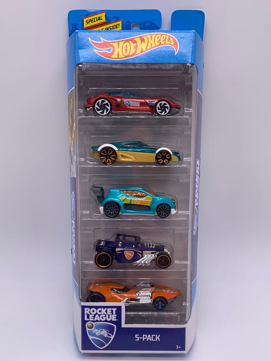 Hot Wheels 5 Pack - 2018 Rocket League w/ Bone Shaker