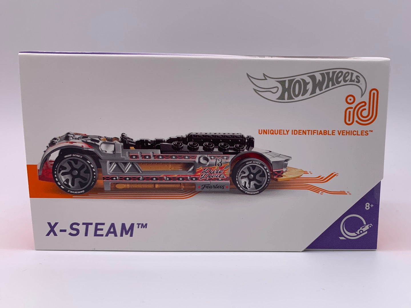 Hot Wheels Boxed Series 2 ID Car - HW Daredevils - X-Steam