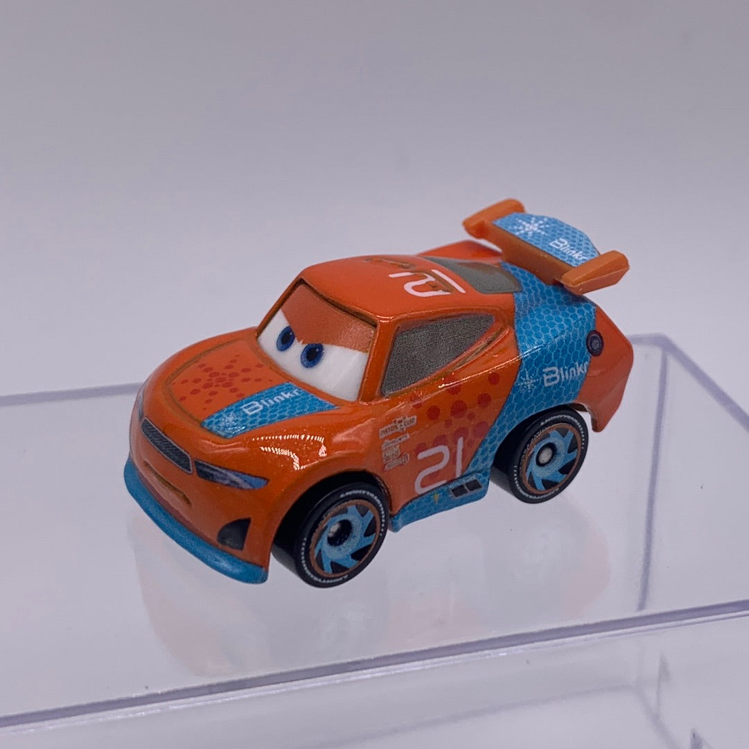 Disney Pixar Cars Movie Metal Mini Racers - Loose Ryan “Inside” Laney #21 Next Gen Racer