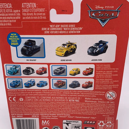 Disney Pixar Cars Movie - Metal Mini Racers 3 Pack - “Next-Gen” Racers 2021 Series