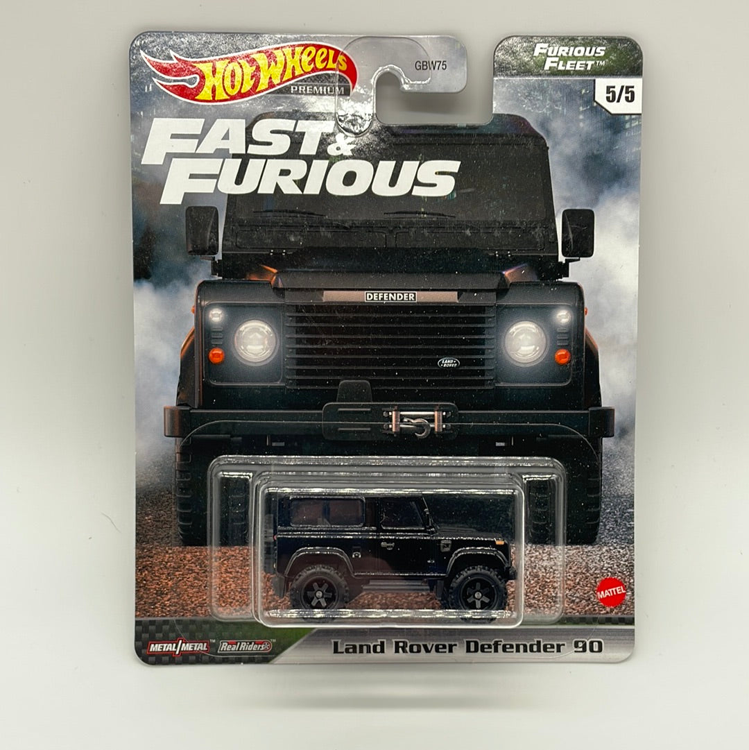 Hot Wheels Premium - Fast & Furious - Furious Fleet Series # 5/5 - Land Rover Defender 90