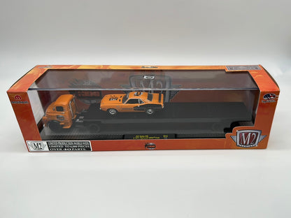 M2 Machines Hauler - 50 Years Hemi Series R14 - 1957 Dodge COE & 1971 Plymouth Hemi Cuda
