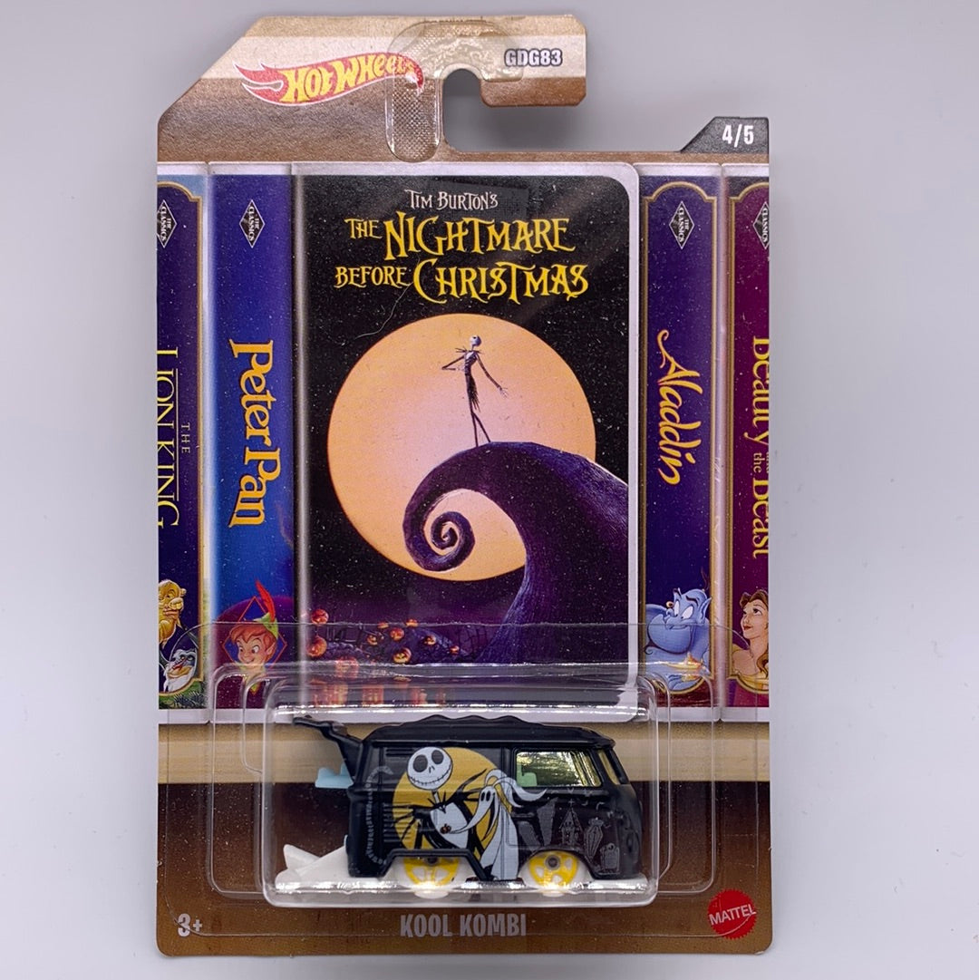 Hot Wheels 2022 Walmart Exclusive Disney Movie Set - Nightmare Before Christmas - Kool Kombi