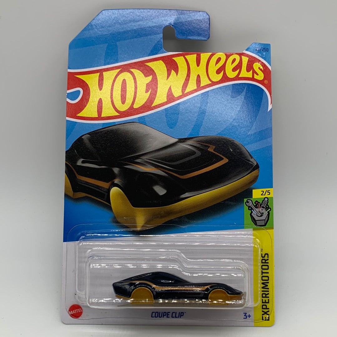 Hot Wheels Mainline - 2023 A Case International Cards - Black & Gold Coupe Clip