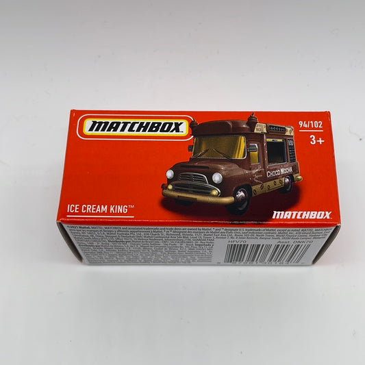 Matchbox Power Grabs - #94/102 - Ice Cream King - Brown