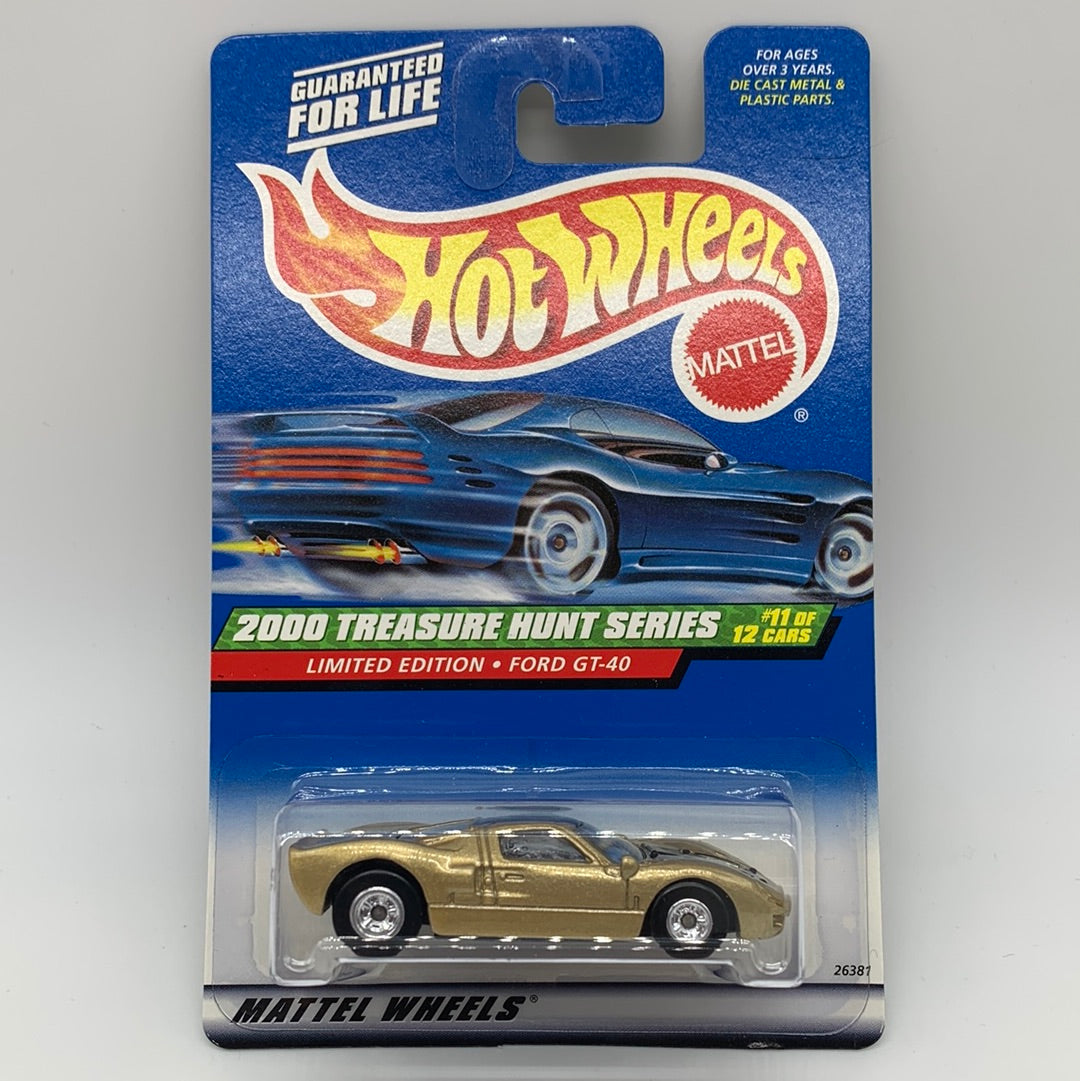 Hot Wheels Regular Treasure Hunt - 2000 (#11/12) - Ford GT-40