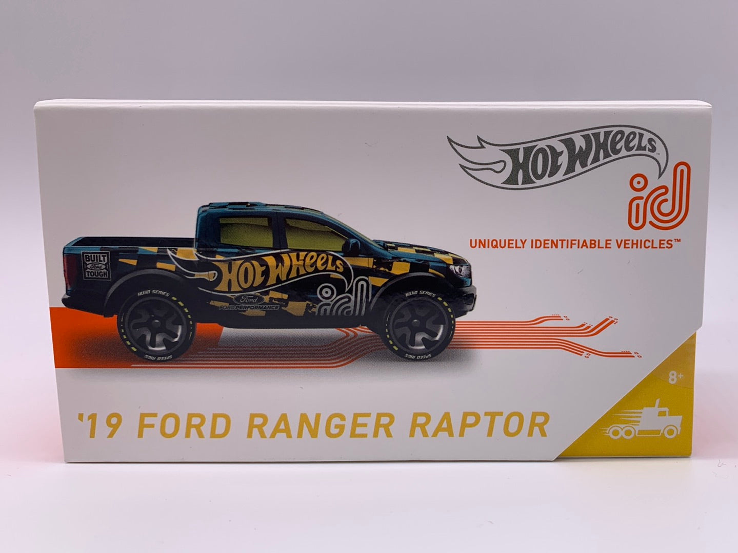 Hot Wheels Boxed Series 2 ID Car - Speed Rigs - ‘19 Ford Ranger Raptor