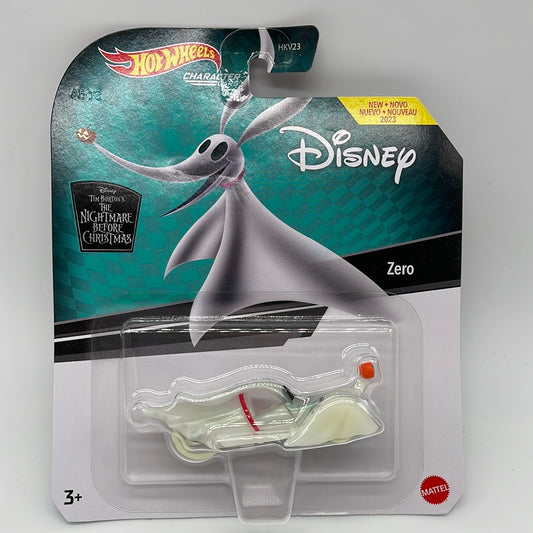 Hot Wheels Character Cars - Disney Series - Zero - Nightmare Before Christmas