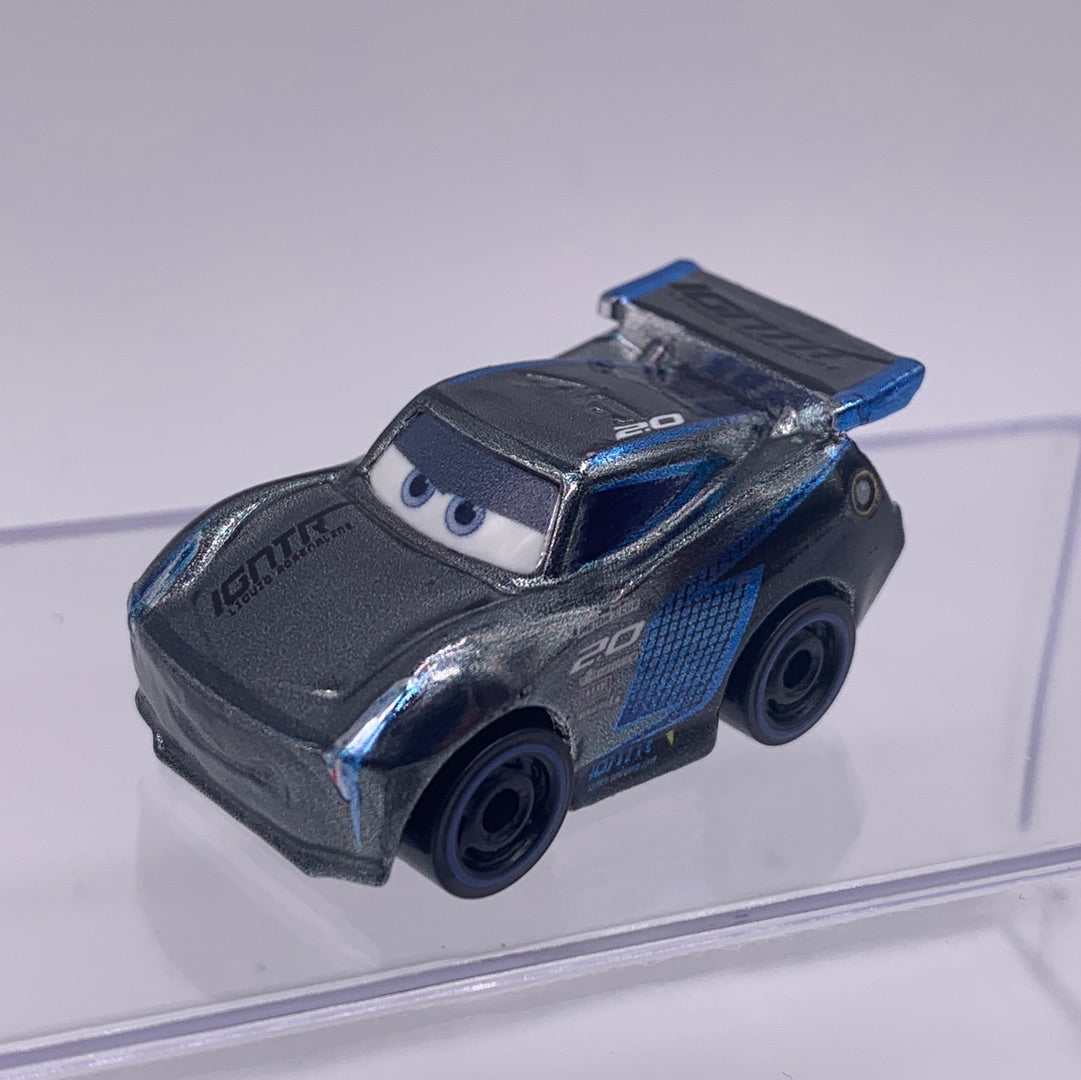 Disney Pixar Cars Movie Metal Mini Racers - Loose Metallic Jackson Storm #20 Next Gen Racer