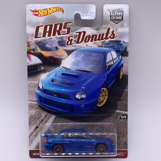 Hot Wheels Car Culture Premium - Cars & Donuts Series Single #5/5 - Subaru Impreza WRX