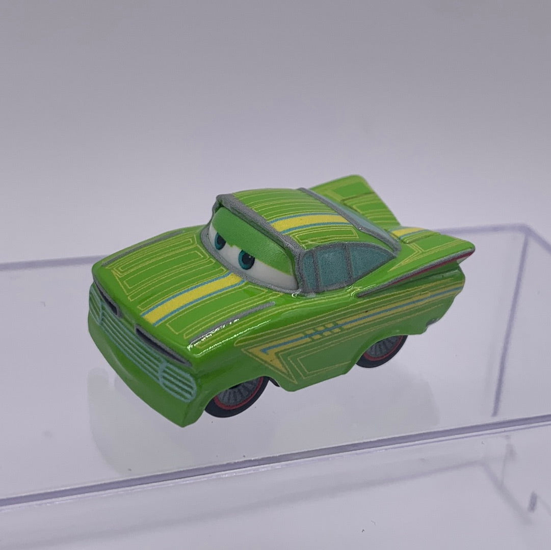 Disney Pixar Cars Movie Metal Mini Racers - Loose Green Artist Ramone