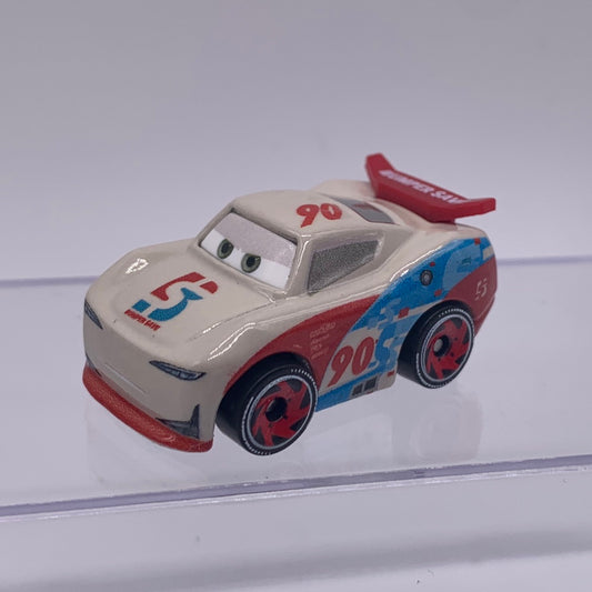 Disney Pixar Cars Movie Metal Mini Racers - Loose Paul Conrev Bumper Save #90 Next Gen Racer