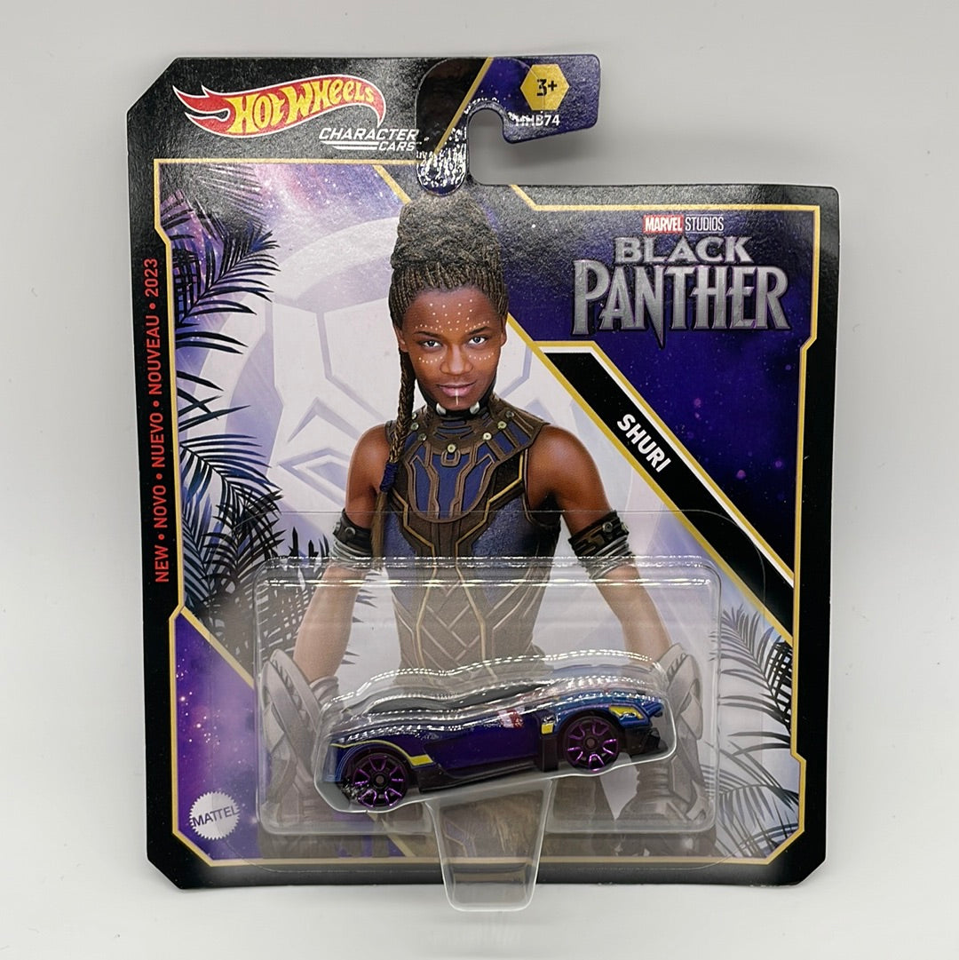 Hot Wheels Character Cars - Marvel Studios Series - Black Panther - Shuri