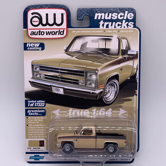 Auto World Muscle Trucks Series - Release 5 - 1985 Chevy Silverado 10 Fleetside - Version B