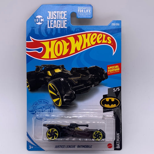 Hot Wheels Regular Treasure Hunt - 2021 N Case - Justice League Batmobile