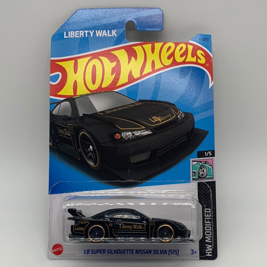 Hot Wheels Mainline - 2023 A Case International Cards - Liberty Walk LB Super Silhouette Nissan Silvia (S15)