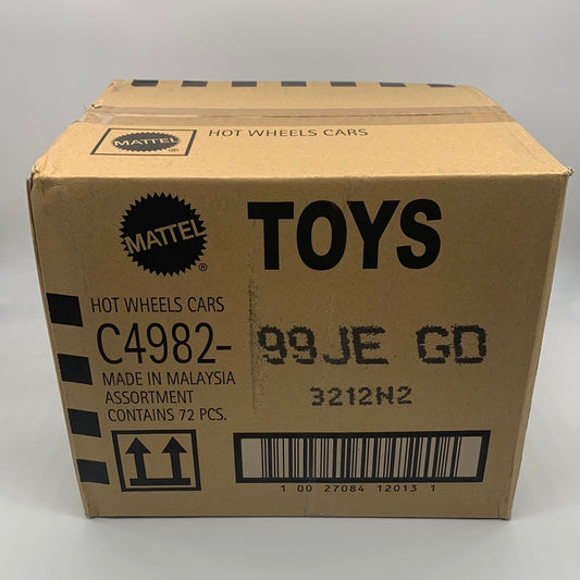 Hot Wheels - Factory Sealed International Cards Mainline Case of 72 - 2023 E Case