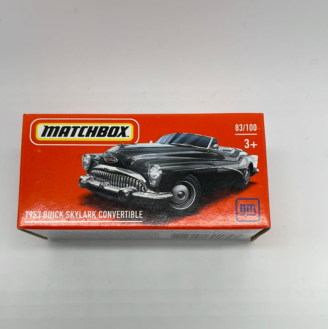 Matchbox Power Grabs - #83/100 - 1953 Buick Skylark Convertible - Black