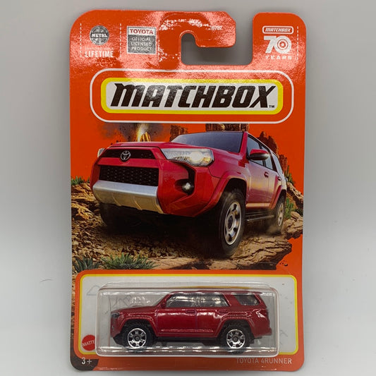 Matchbox Mainline - 70 Years - Red Toyota 4Runner