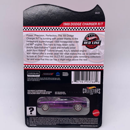 Hot Wheels RLC Red Line Club - 2021 Selections Series Purple 1969 Dodge Charger R/T