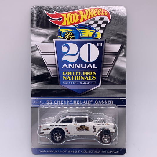 Hot Wheels 20th Annual Collector’s Nationals Convention - 2020 Charlotte, NC - ‘55 Chevy Bel-Air Gasser