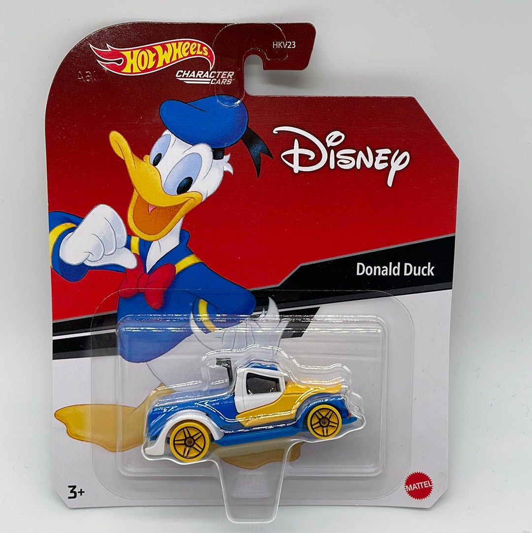 Hot Wheels Character Cars - Disney Series - Donald Duck