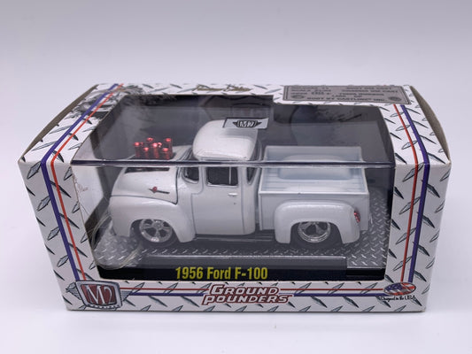 M2 Machines Acrylic Boxed Car - Ground Pounders Series - 1956 Ford F-100