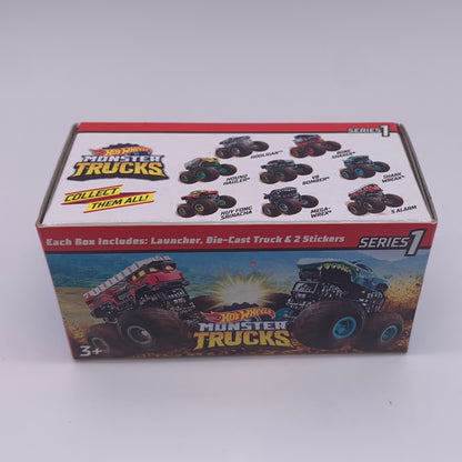 Hot Wheels Monster Trucks Mystery Mini Box - 2019 Series 1 - Bone Shaker