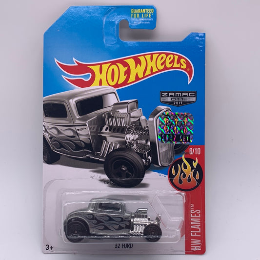 Hot Wheels 2017 Factory Sticker Zamac Walmart Exclusive - ‘32 Ford