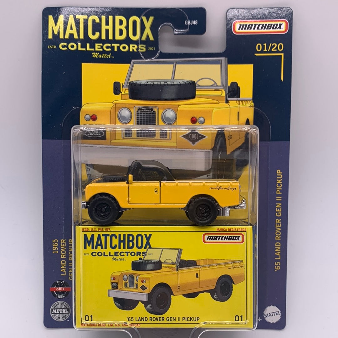 Matchbox Collectors - #1/20 - ‘65 Land Rover Gen II Pickup