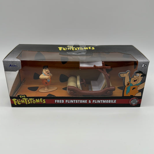 Jada 1:43 Scale - The Flintstones - Fred Flintstone & Flintmobile