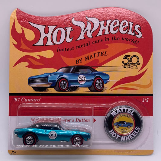 Hot Wheels Premium - 2018 50th Anniversary Series #3/5 - ‘67 Camaro